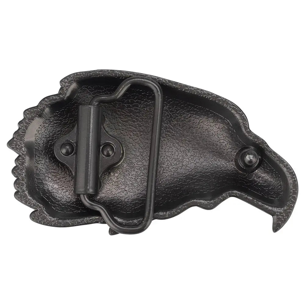 D1 Eagle Head Western Belt Buckle - CowderryBelt BucklesSilver
