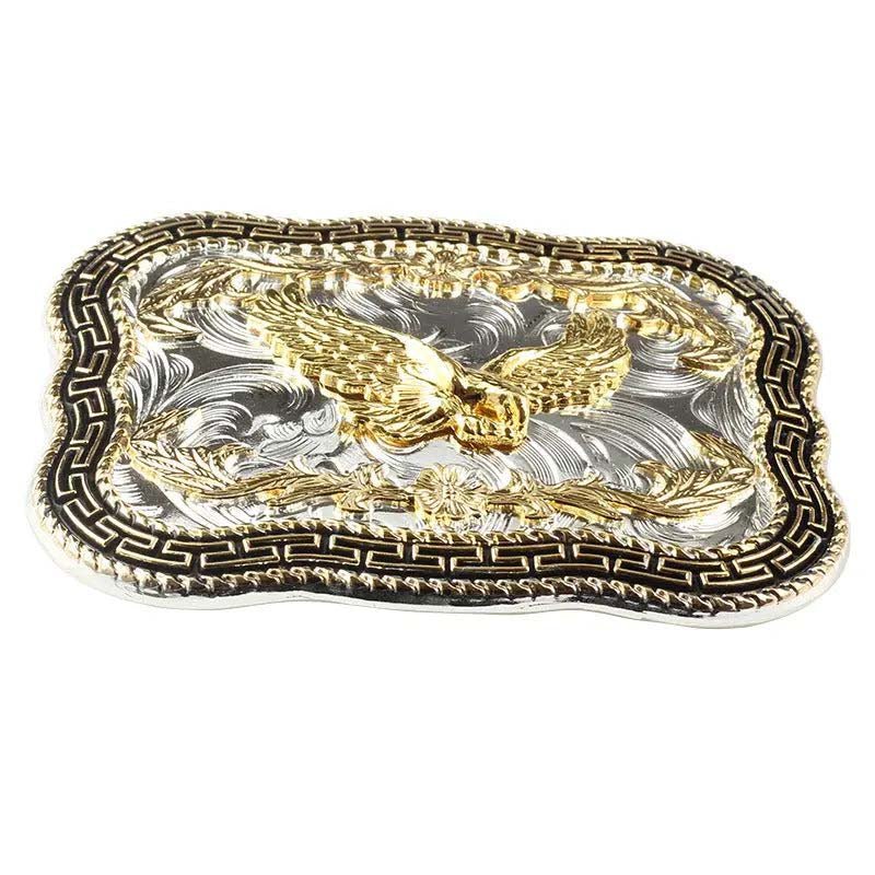 Gold Eagle Belt Buckle - CowderryBelt Buckle