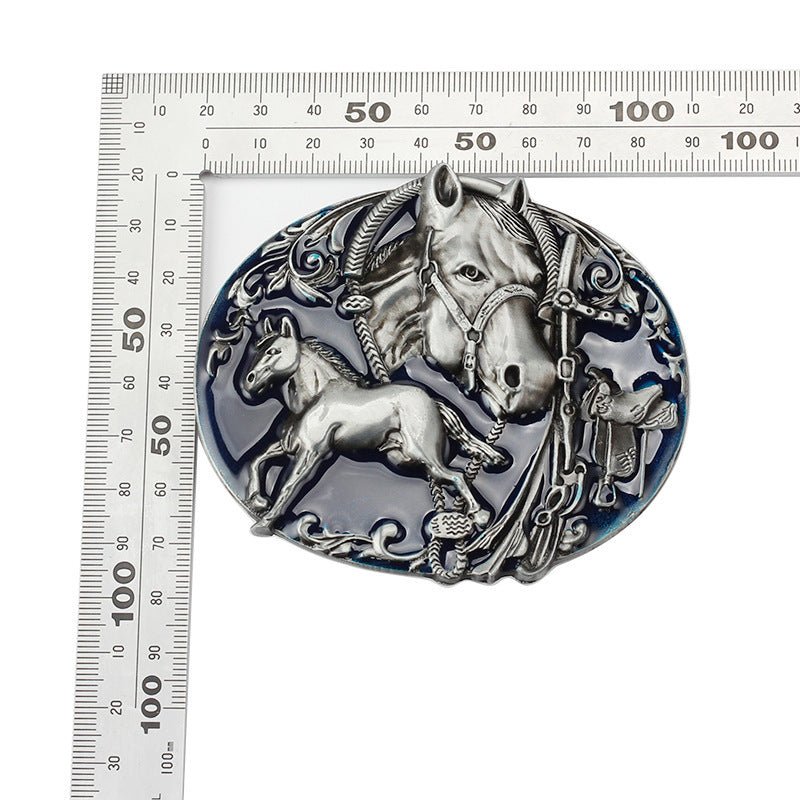 Horse Belt Buckle - CowderryBelt Buckle