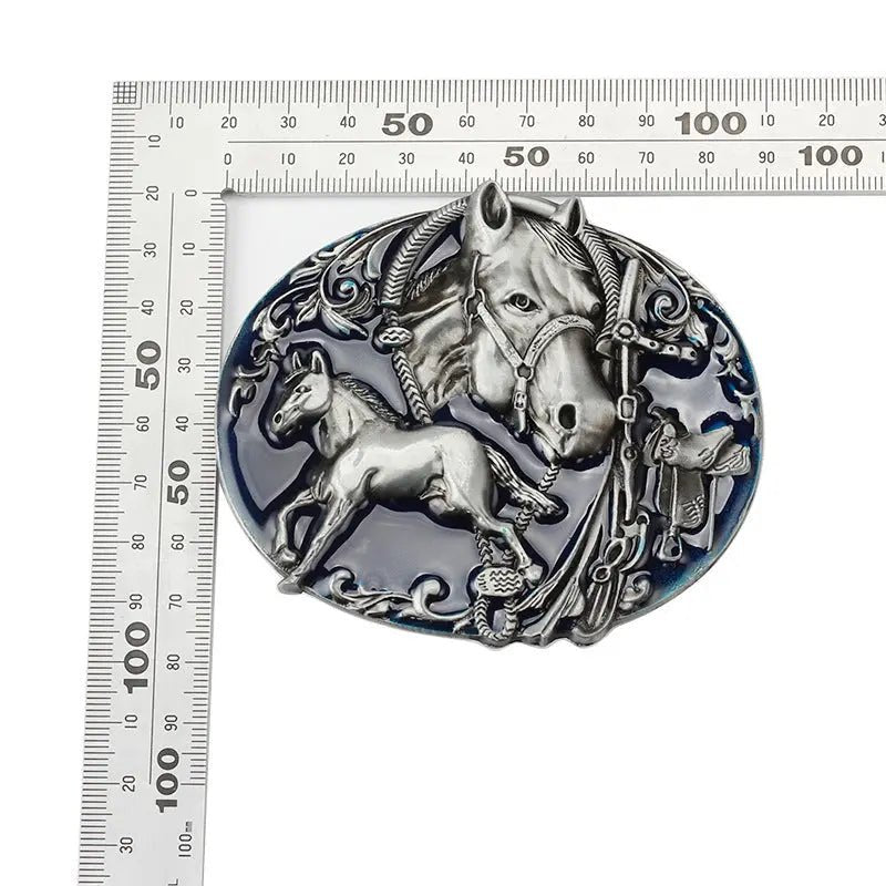 Horse Belt Buckle - CowderryBelt Buckle