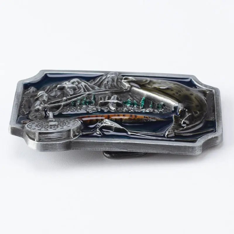 Largemouth Bass Western Belt Buckle - CowderryBelt BuckleColor 2