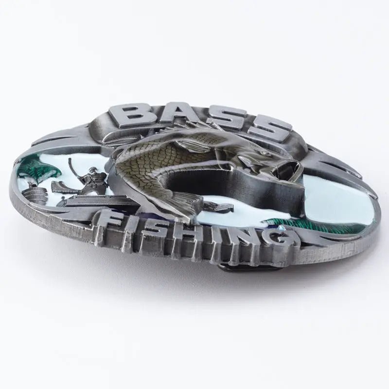 Largemouth Bass Western Belt Buckle - CowderryBelt BuckleColor 2