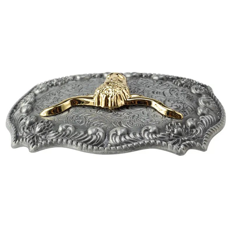 Longhorn Belt Buckle - CowderryBelt Buckle