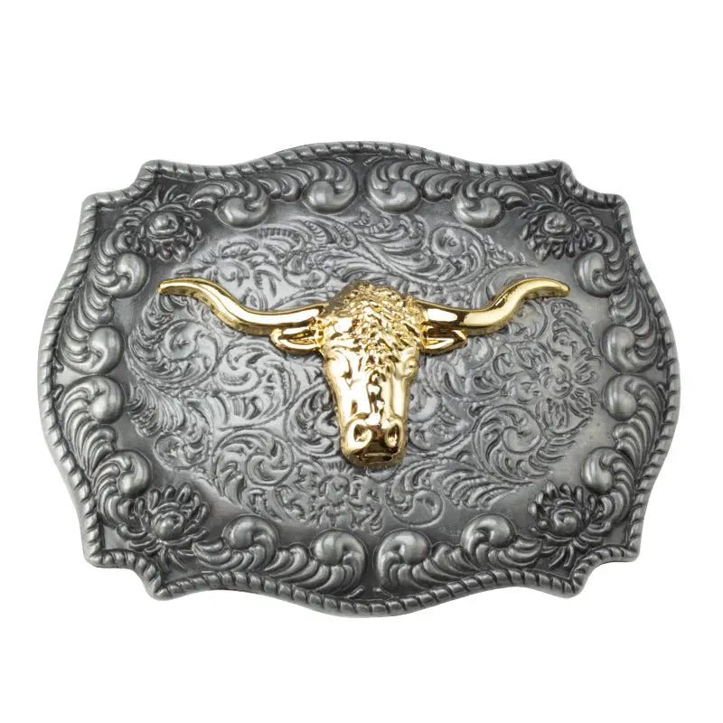 Longhorn Belt Buckle - CowderryBelt Buckle