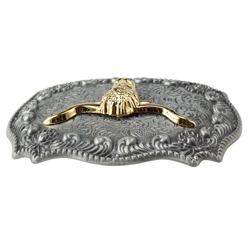 Longhorn Belt Buckle - CowderryBelt Buckle