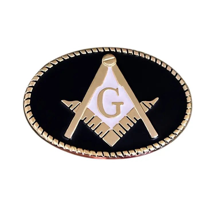 Masonic Belt Buckle - CowderryBelt BuckleStyle 1