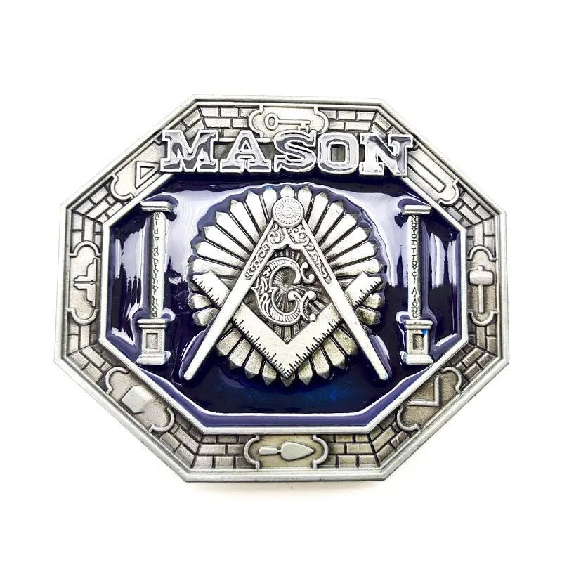 Masonic Belt Buckle - CowderryBelt BuckleStyle 2