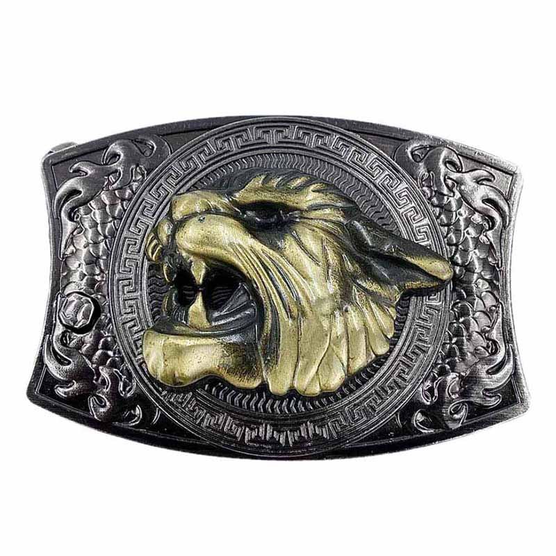 Metal Square Belt Buckle for Selfdefense - CowderryBelt BuckleTiger