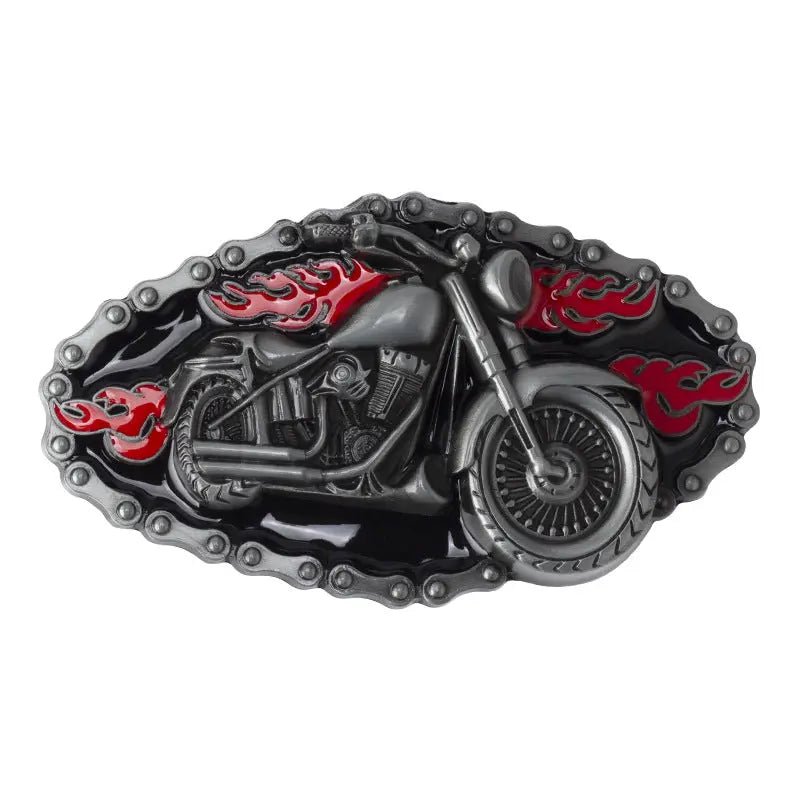 Motorcycle Belt Buckle - CowderryBelt BuckleColor 1