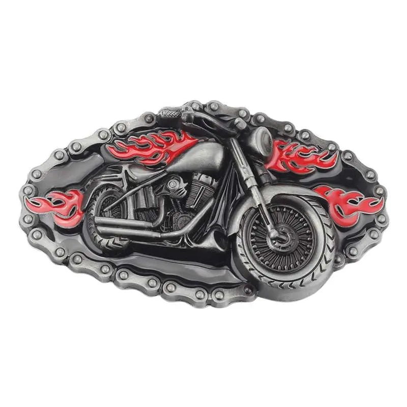 Motorcycle Belt Buckle - CowderryBelt BuckleColor 2