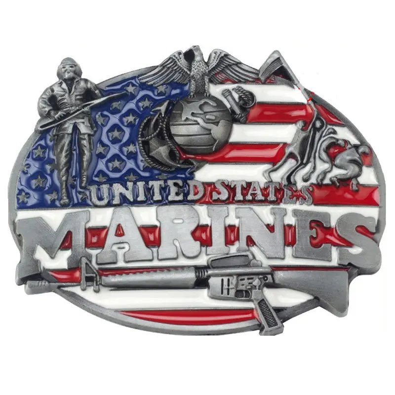 Navy Air Force Army Belt Buckles - CowderryBelt BuckleUS Marine Corps