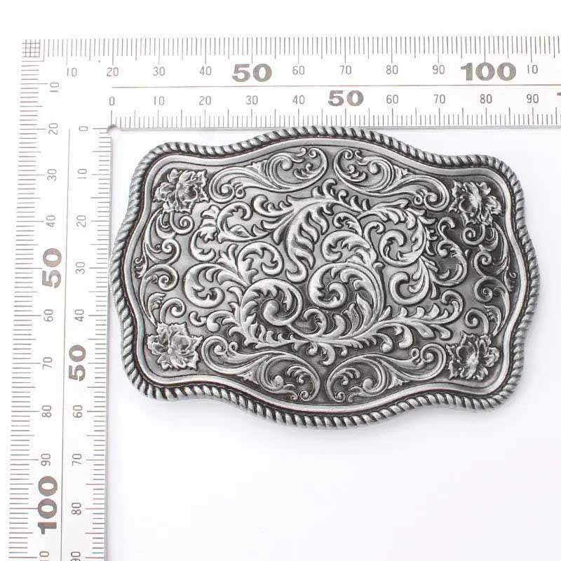 New Square Arabesque Belt Buckle - CowderryBelt BuckleBronze