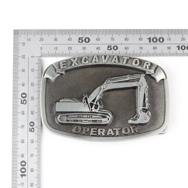 Operator Excavator Belt Buckle - CowderryBelt Buckle