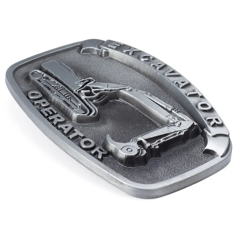 Operator Excavator Belt Buckle - CowderryBelt Buckle