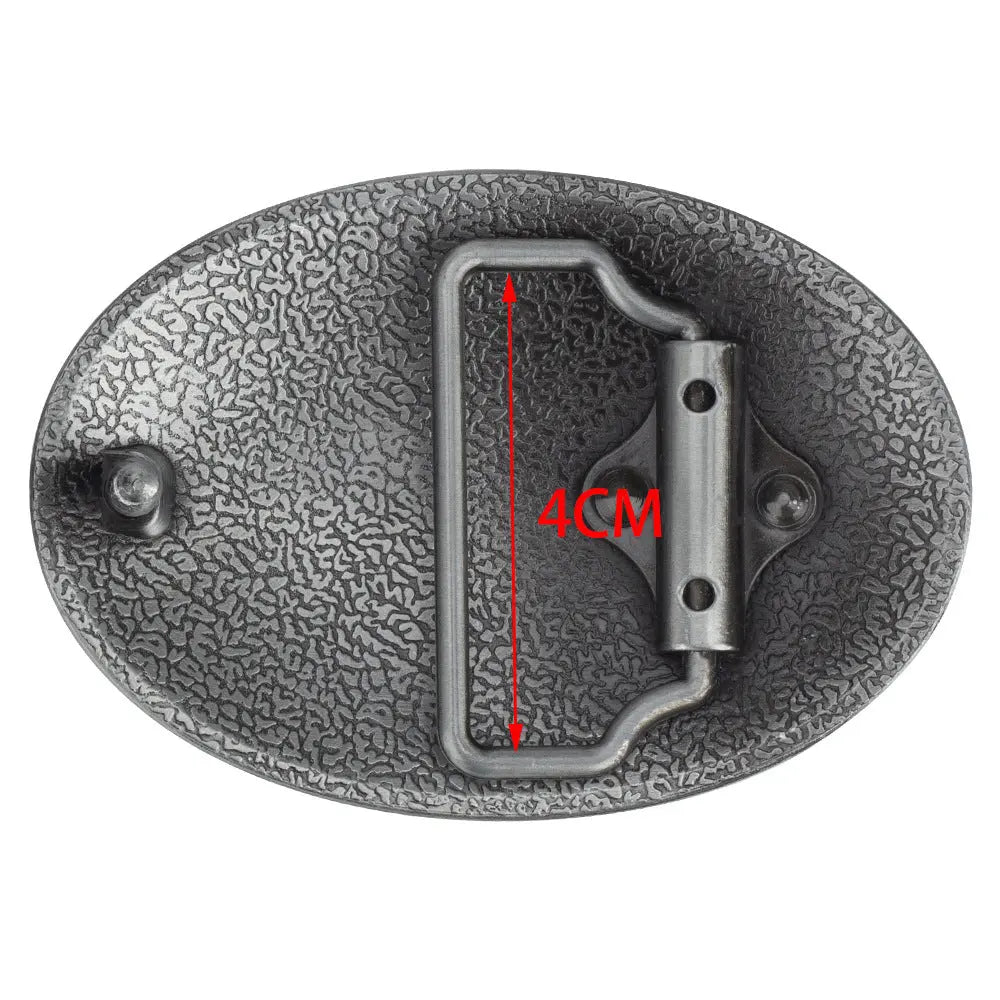 Oval Arabesque Belt Buckle - CowderryBelt BuckleBronze