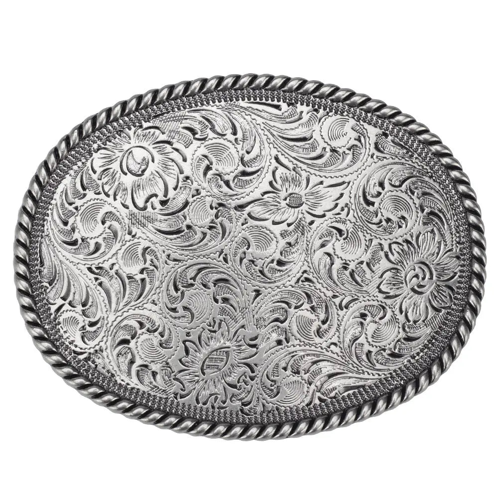 Plain western online belt buckles