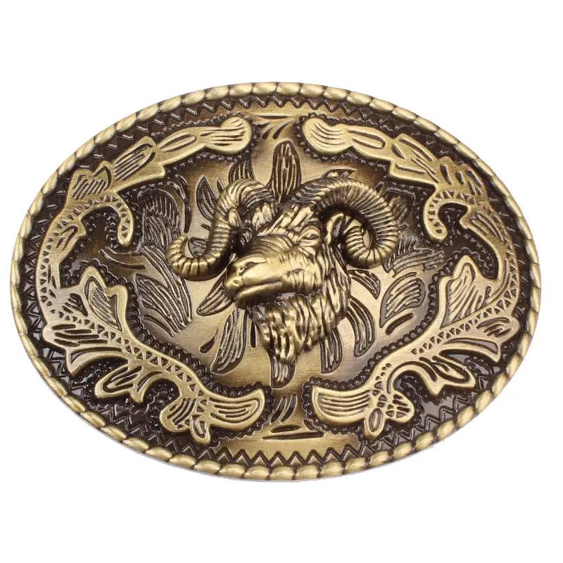 Sheep belt shop buckle