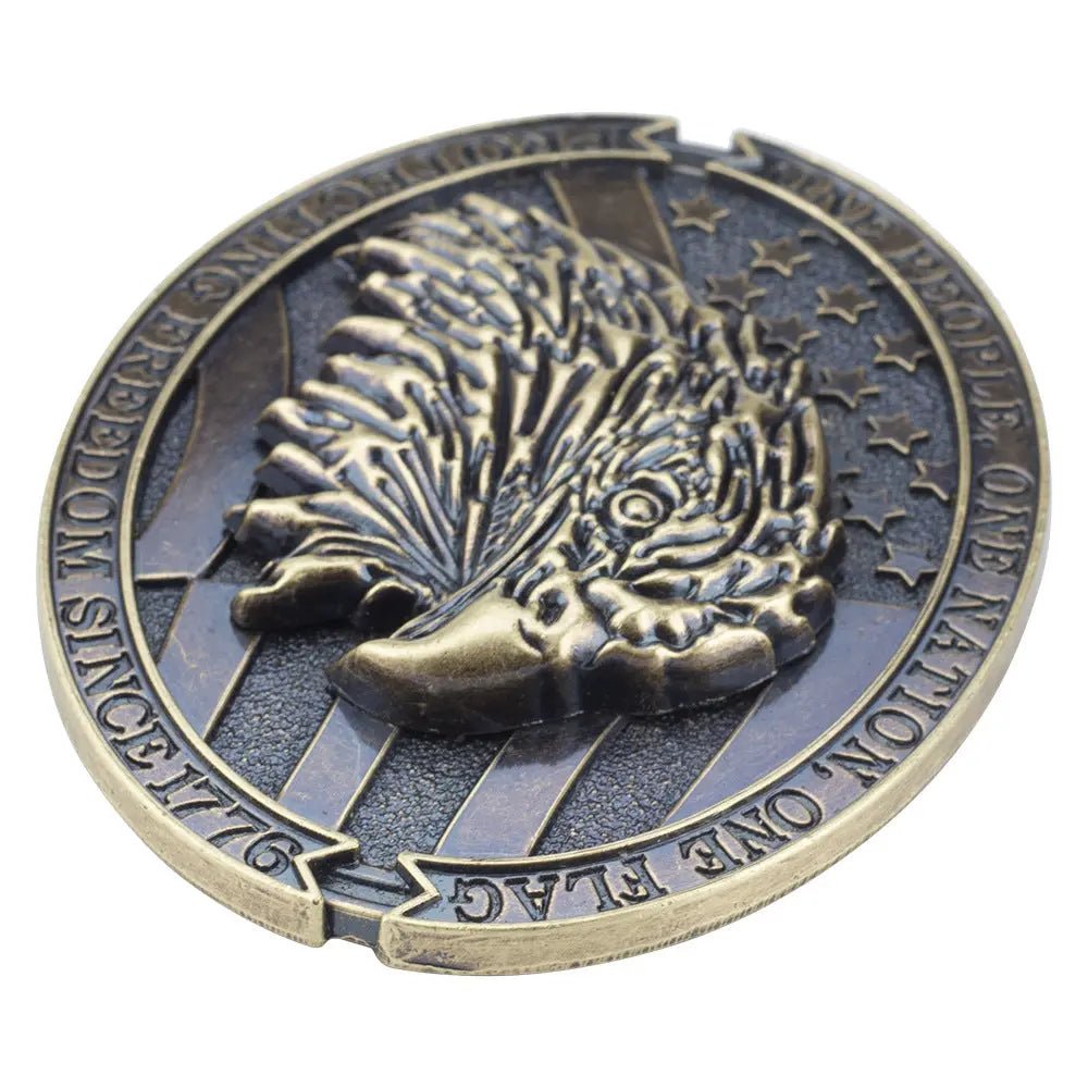 Protecting Freedom Since 1776 Belt Buckle - CowderryBelt BuckleBronze