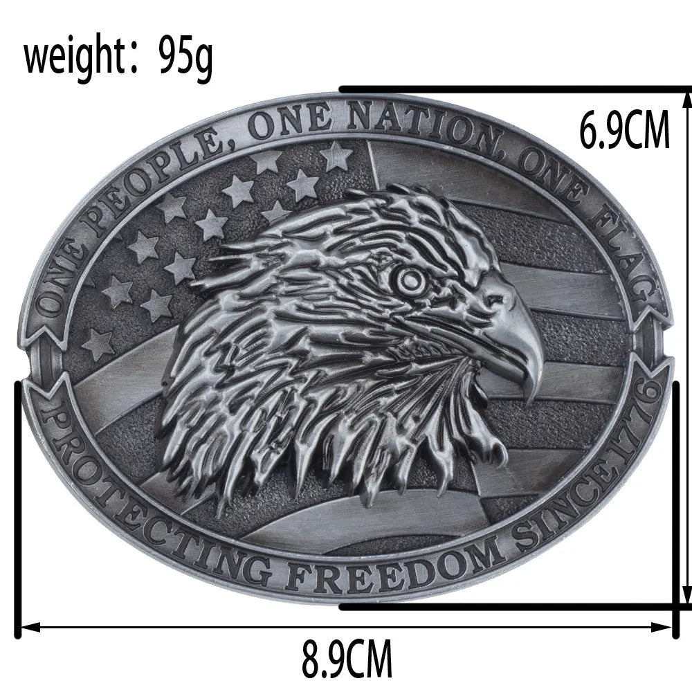 Protecting Freedom Since 1776 Belt Buckle - CowderryBelt BucklePewter