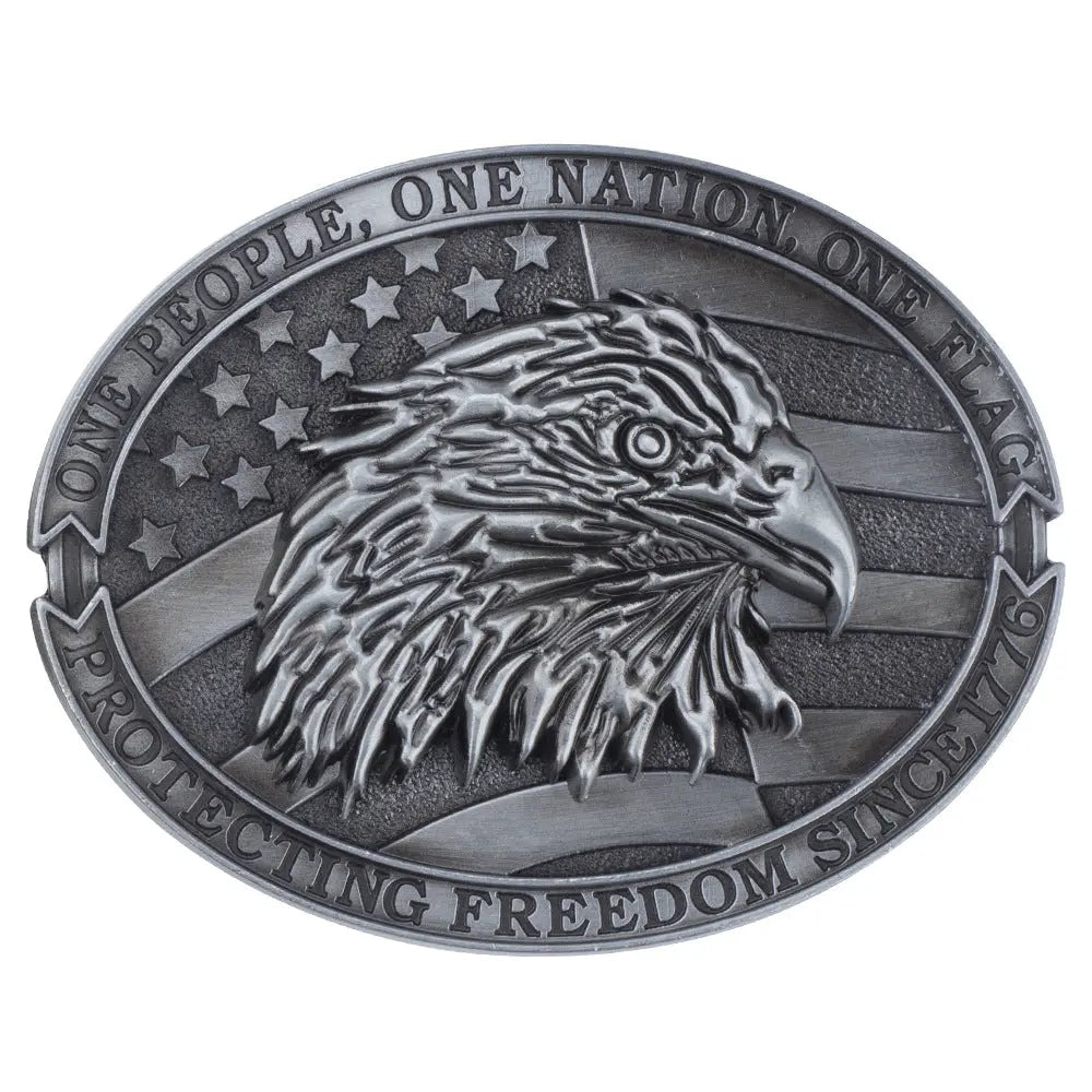 Protecting Freedom Since 1776 Belt Buckle - CowderryBelt BucklePewter