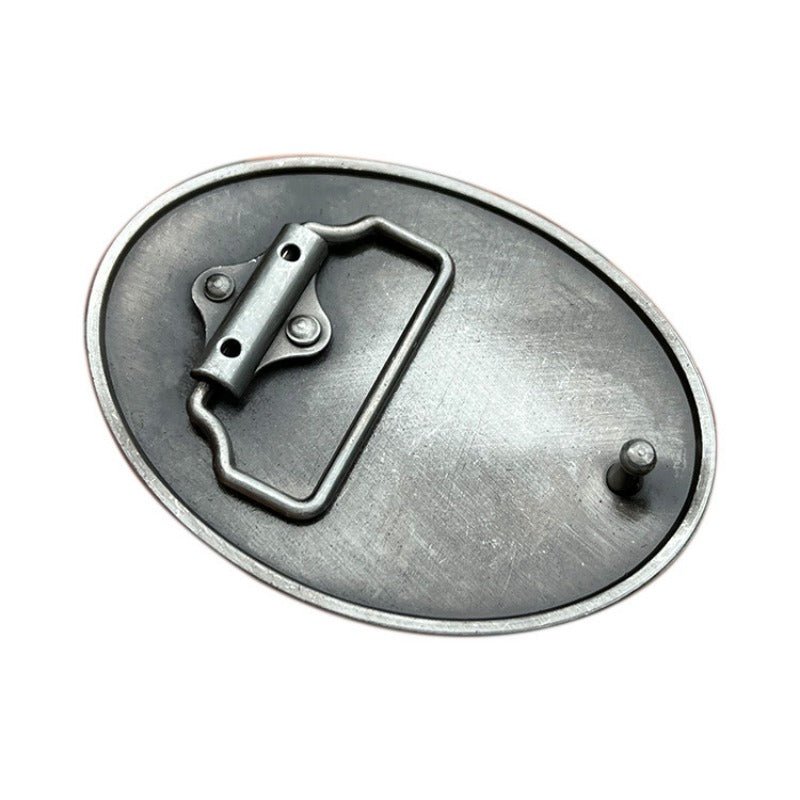 Ram Western Belt Buckle Silver - Cowderry