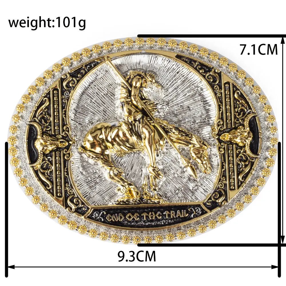 Soldier Belt Buckle - CowderryBelt BuckleGold