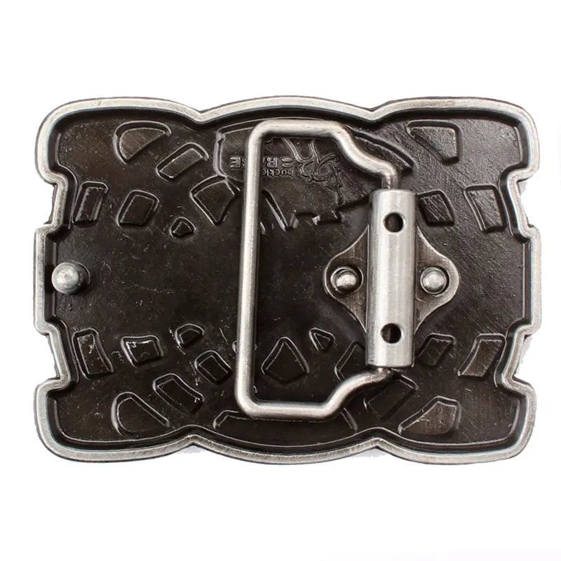 Square Antique Celtic Belt Buckle - CowderryBelt Buckle