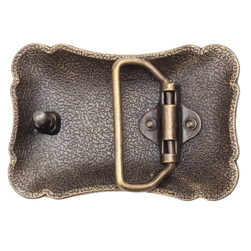 Square Arabesque Belt Buckle - CowderryBelt BuckleBronze