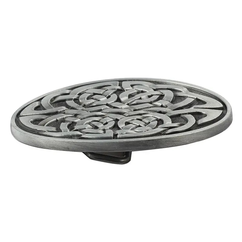 Square Celtic Belt Buckle - CowderryBelt Buckle