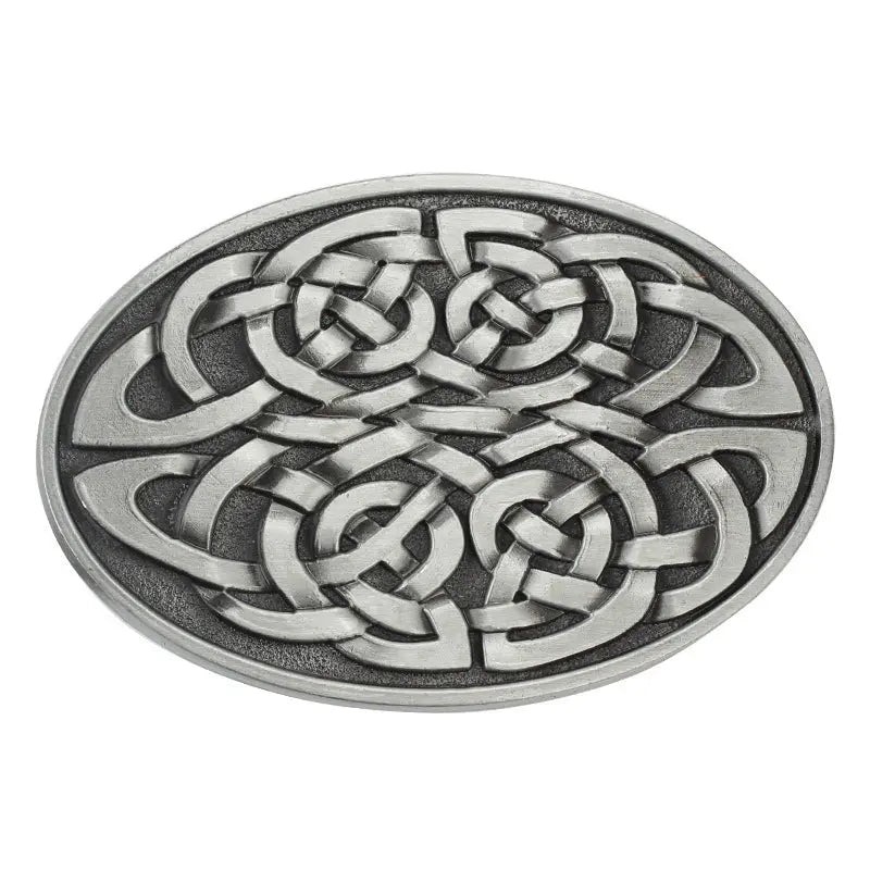Square Celtic Belt Buckle - CowderryBelt Buckle