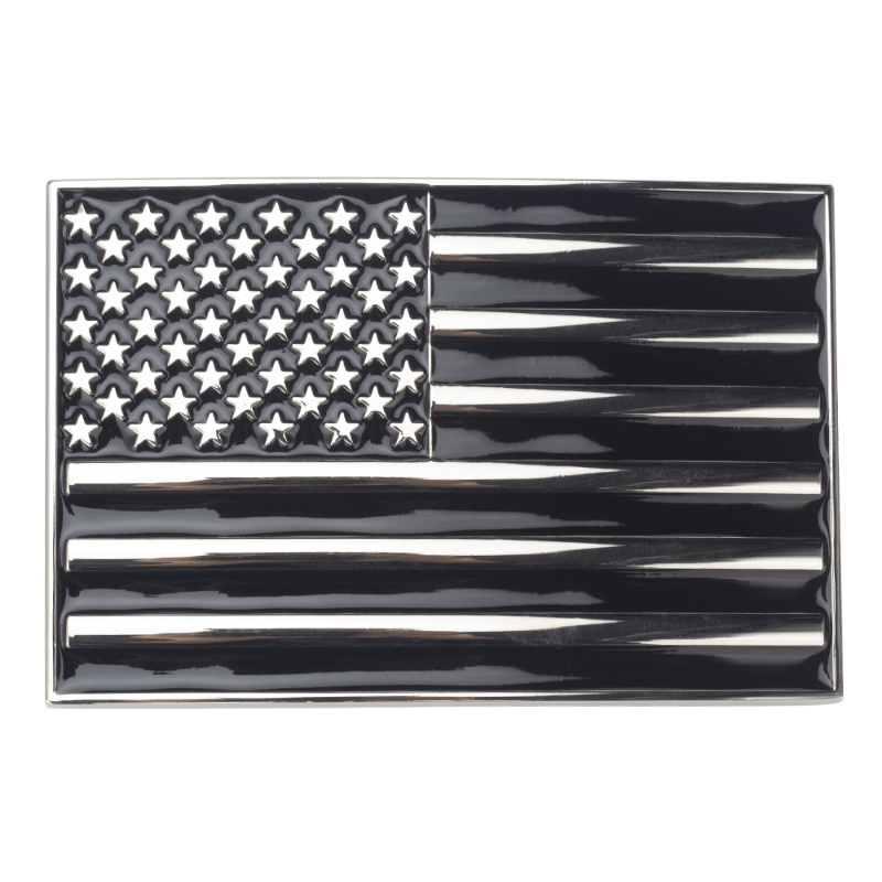 Square United States America Flag Western Belt Buckle - CowderryBelt Buckles