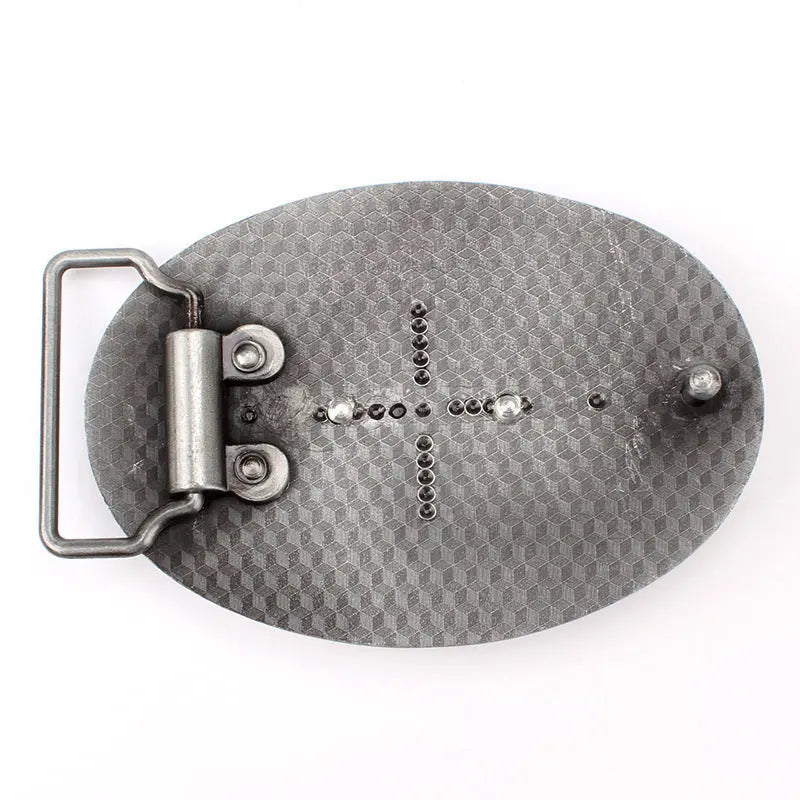 Tang Grass Pattern Eagle Belt Buckle - CowderryBelt BuckleGold