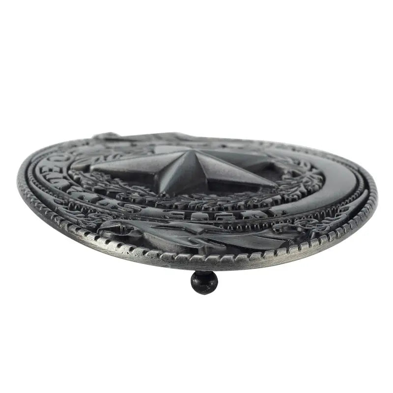 Texas Pentagram Belt Buckle - CowderryBelt Buckle
