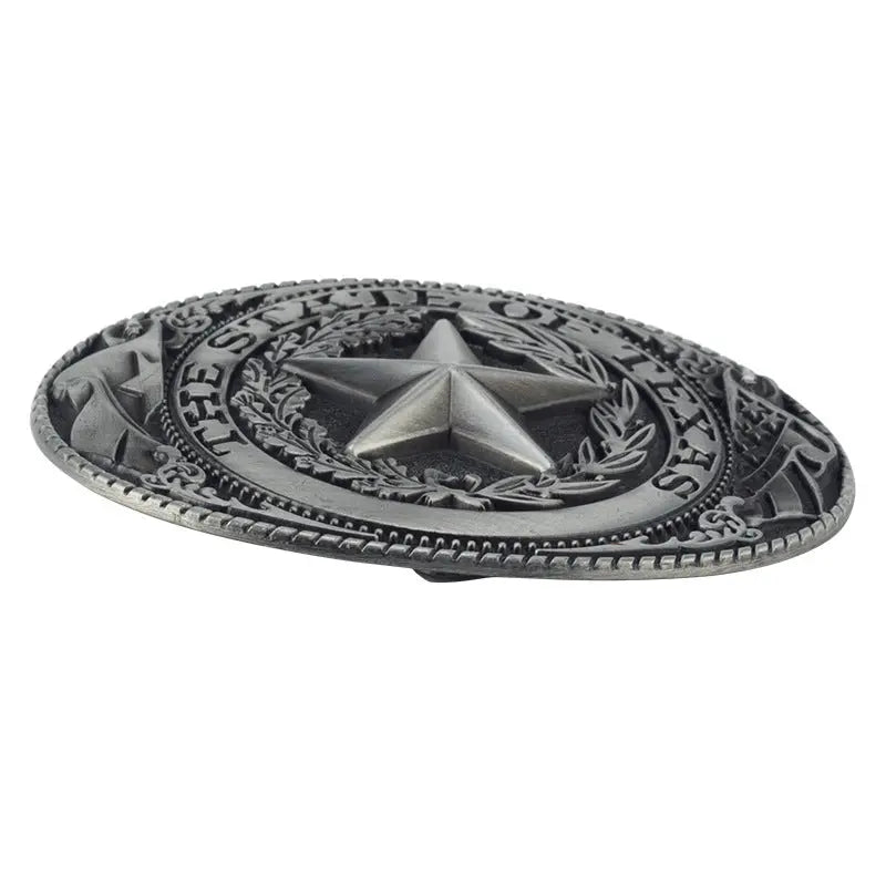 Texas Pentagram Belt Buckle - CowderryBelt Buckle