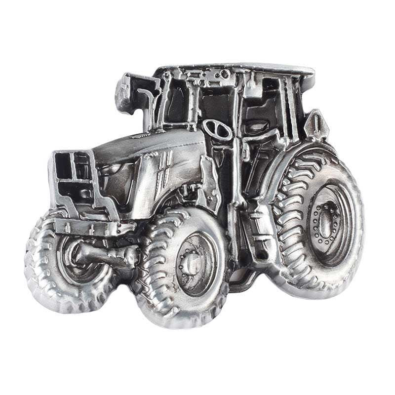 Tractor belt clearance buckles