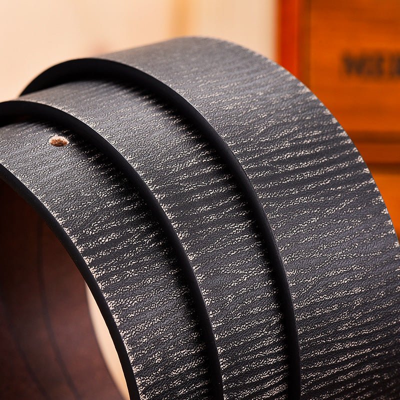 Vintage Belt Strap Without Buckle 1.5" Wide for Men - CowderryBeltsBlack
