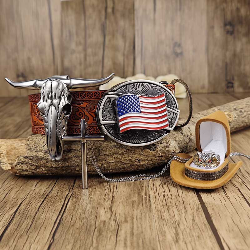 Western Adventure Set - CowderryAmerican flag