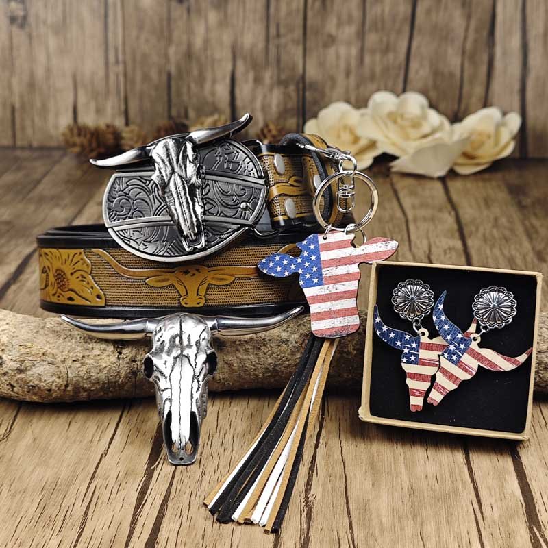 Western Country Vibe Set - CowderryLonghorn