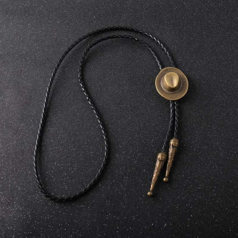 Western Cowboy Hat Bolo Tie - CowderryBolo TieBrozen