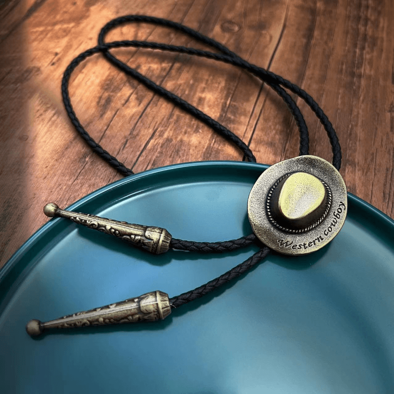 Western Cowboy Hat Bolo Tie - CowderryBolo TieBrozen