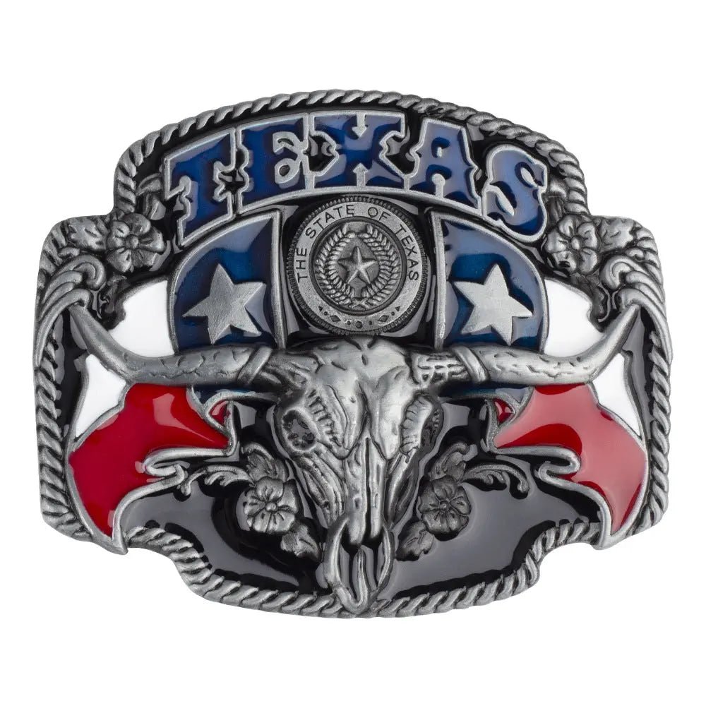 Cinturón de Avestruz Con Hebilla Metálica Texas Antique-TMXB200480