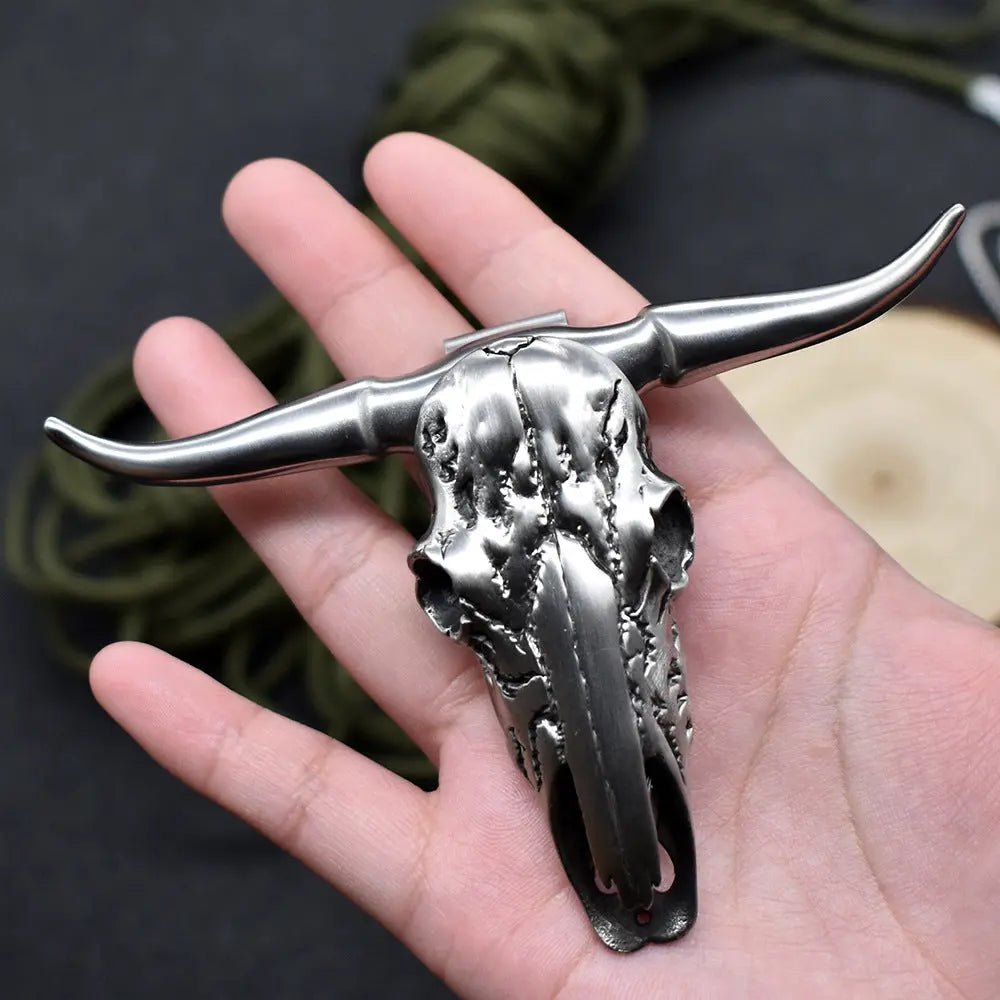Western Longhorn - CowderryNecklacesDamascus