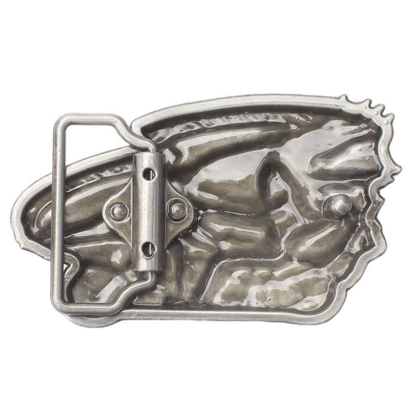 Wild As The Wind Western Belt Buckle - CowderryBelt Buckles