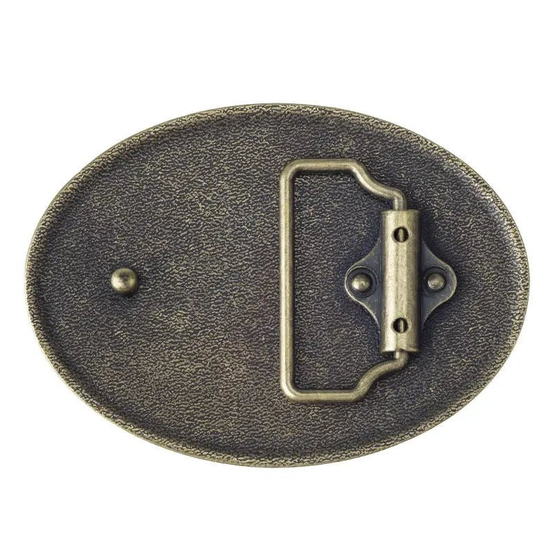 Wild Boar Brass Belt Buckle - CowderryBelt Buckle