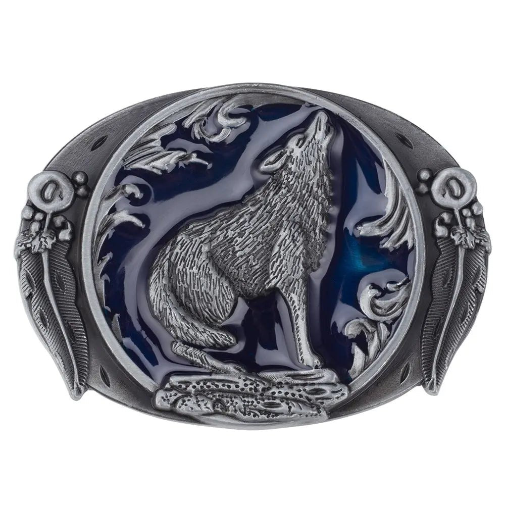 Wolf Belt Buckle - CowderryBelt Buckle