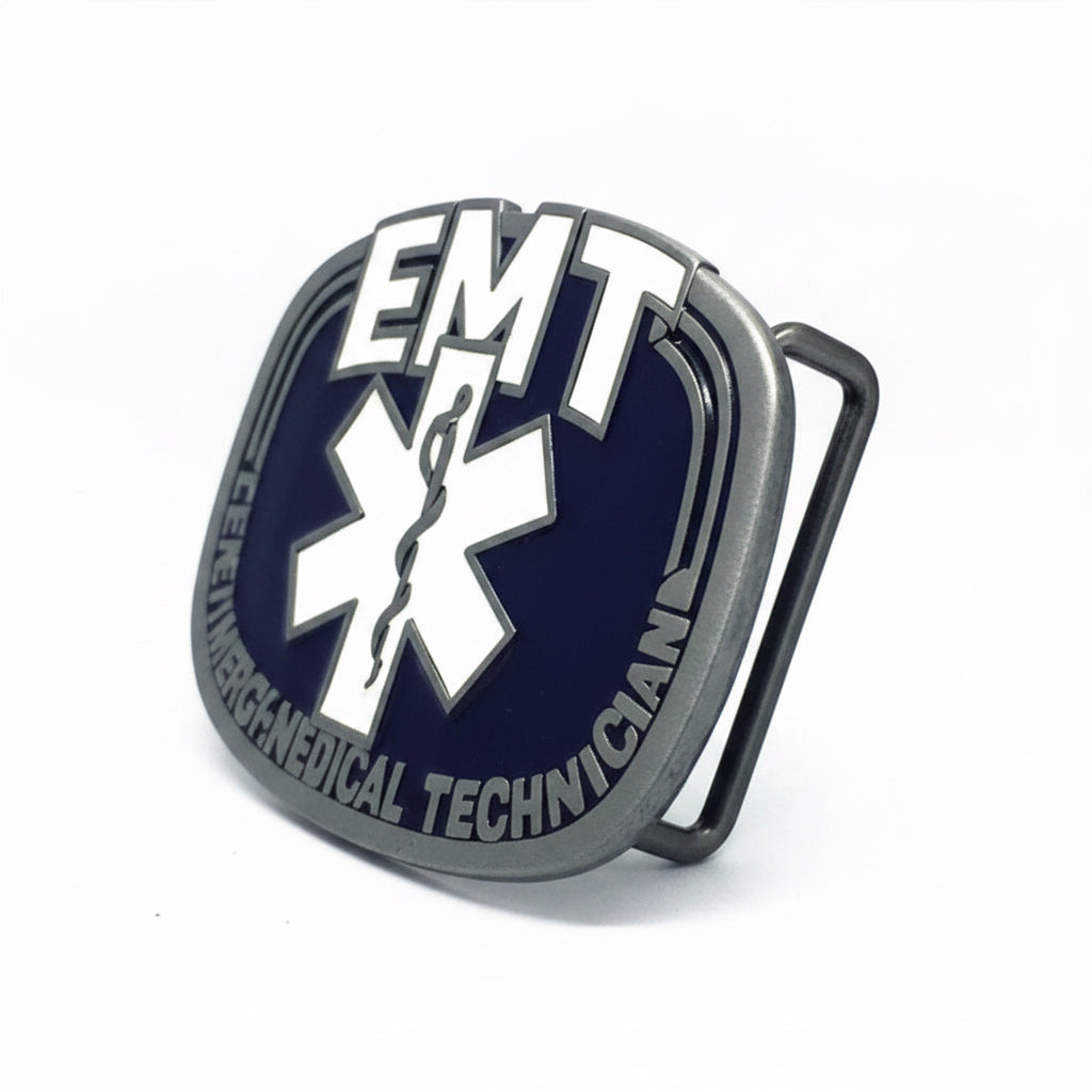 EMS Star of Life Belt Buckle for EMT & Paramedics