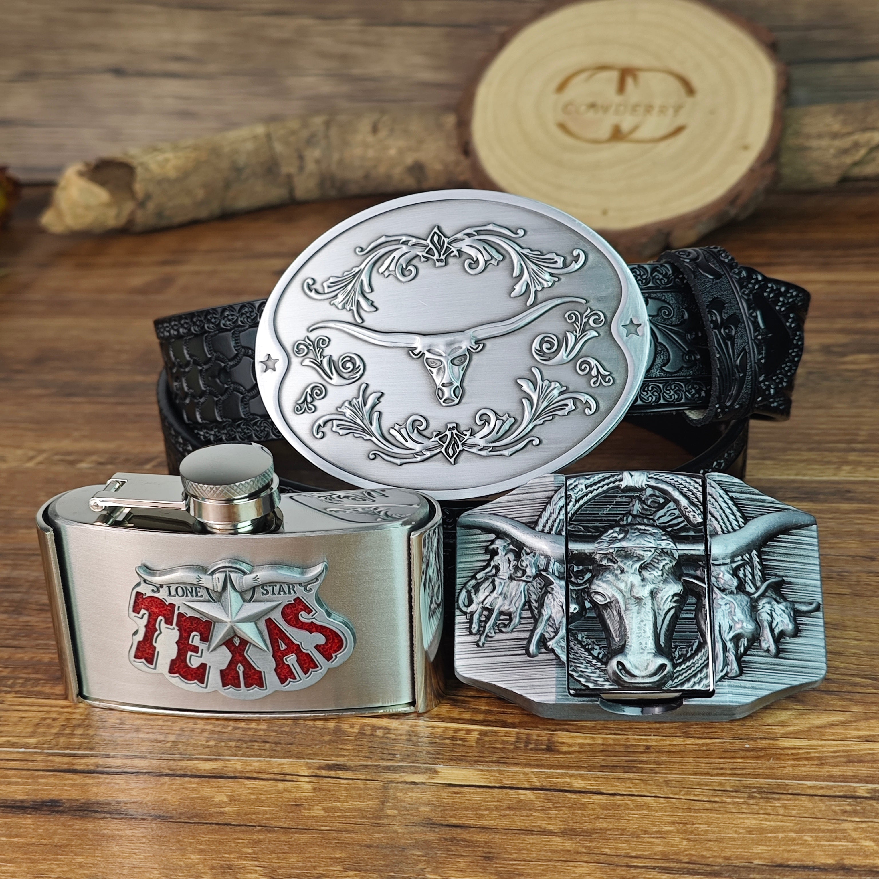 Texas Western Belt Set
