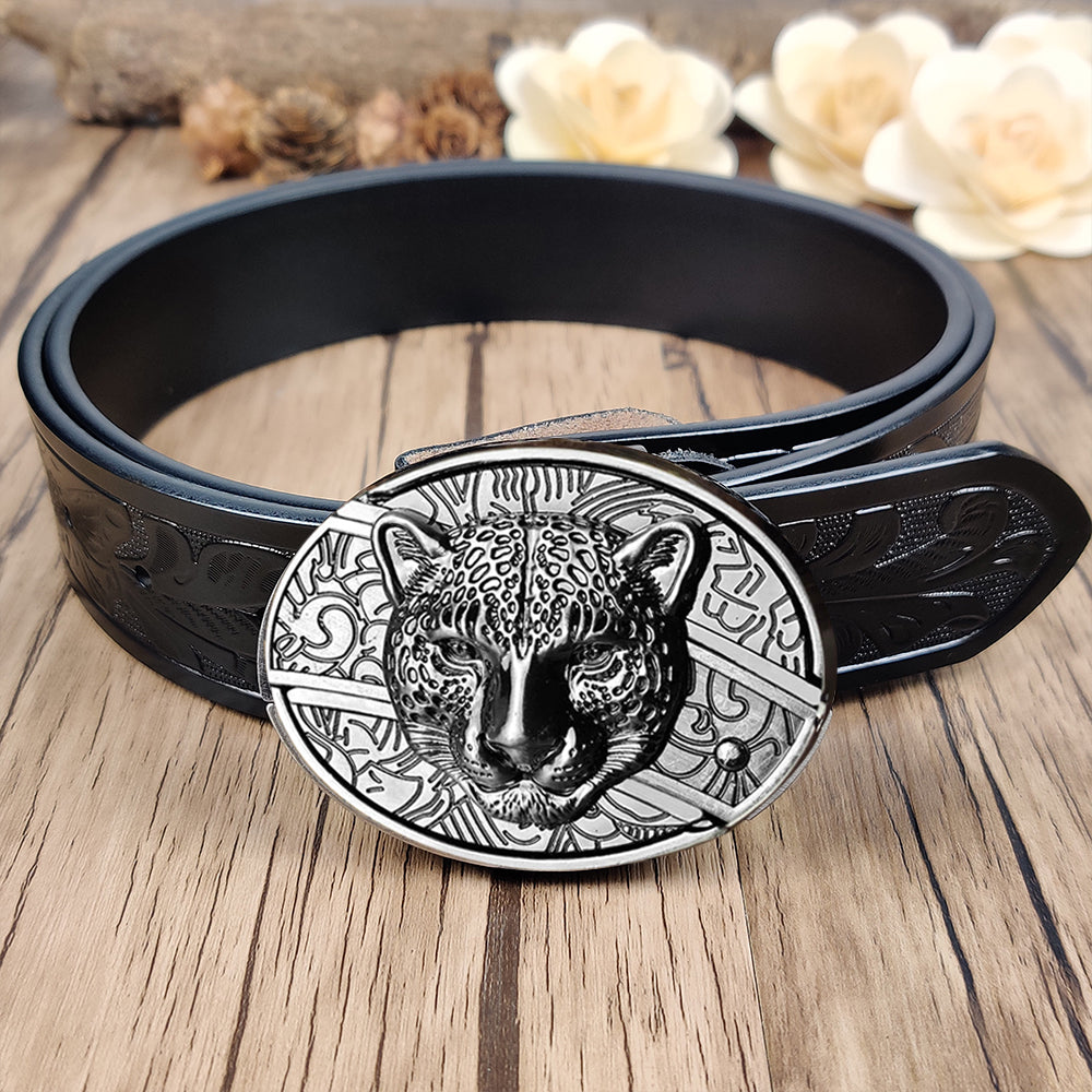 Cool Belt Buckle With Western Black Country Utility Belt