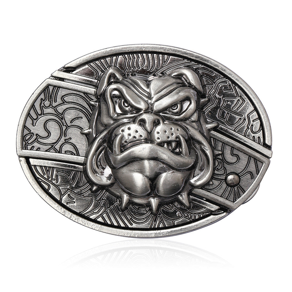Oval Cowboys Belt Buckle