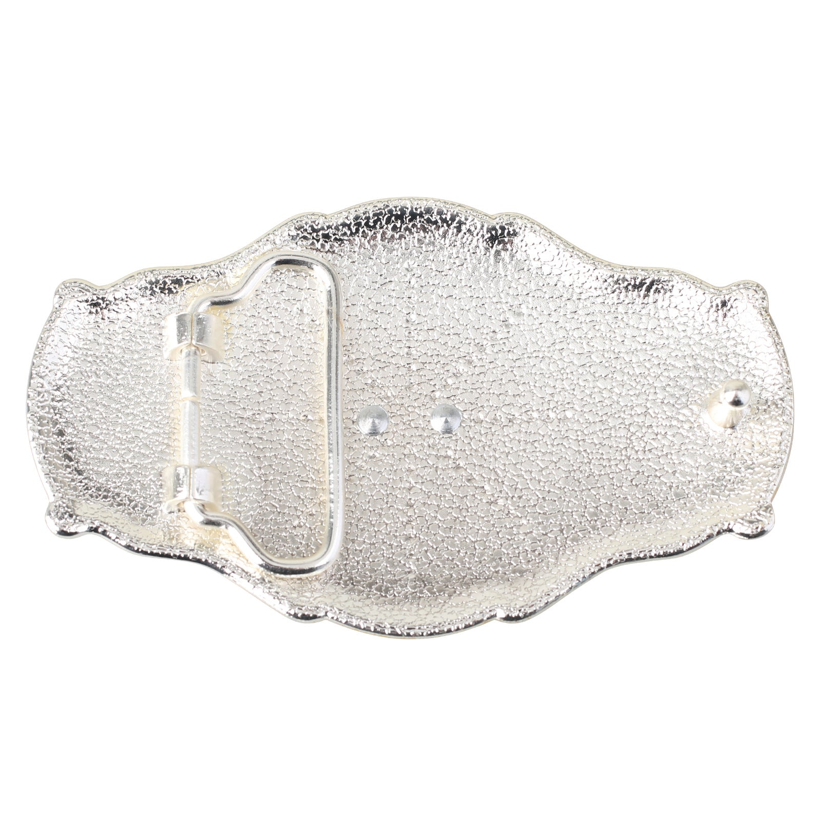 Western Cowboy 3D Relief Gold & Silver Two-Tone Belt Buckle